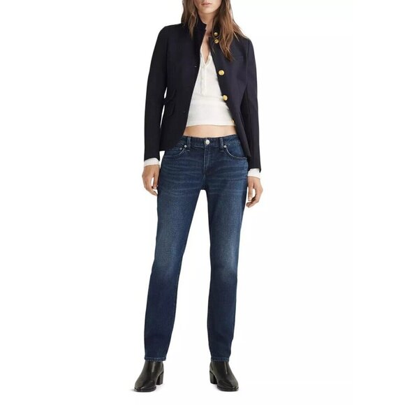 rag & bone Denim - Rag & Bone Beverly Low-Rise Slim Ankle Jeans (Waist 28) - Made in USA